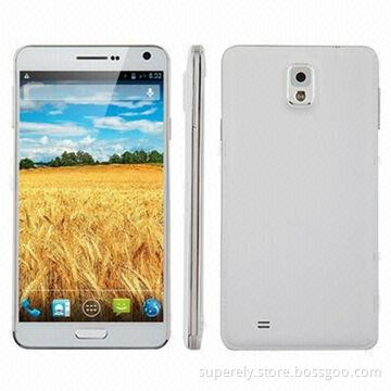 5.7-inch 3G Phones with MTK6592 1.7GHz 8 Core 2/16GB ROM, Google's Android 4.3, 13.0MP Dual-camera